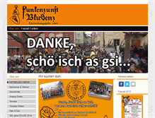 Tablet Screenshot of funkenzunft.com